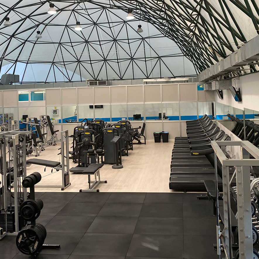 Foto della sala pesi di B)Side Firenze Sud